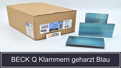 Beck Q klammern geharzt Blau