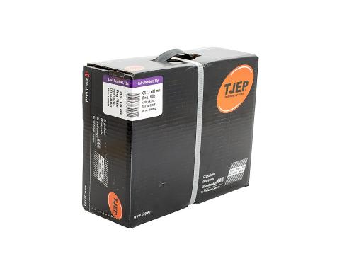 TJEP GR 31/80 D-Kopf Streifennägel 34° Rille Verzinkt, 2,8x80mm Jumbobox