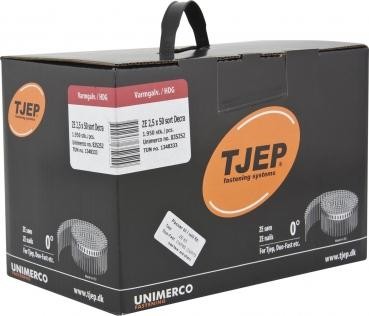 TJEP ZE 25/50 Rillennägel, Feuerverzinkt Decra schwarz
