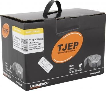 TJEP ZE25/50 Rille Linsenkopf Rostfrei A4