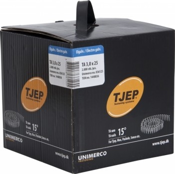 TJEP TA 30/25 Rillennägel, Dachpappnägel Verzinkt