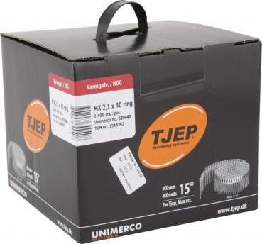 TJEP MX 21/40 Rillennägel Feuerverzinkt