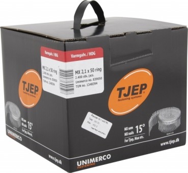 TJEP MX 21/50 Rillennägel Feuerverzinkt