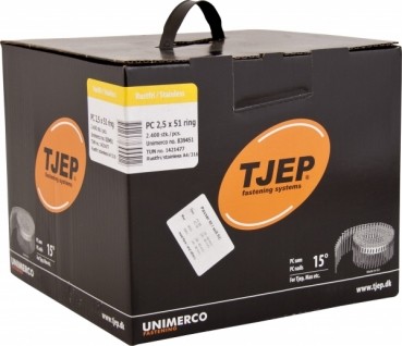 TJEP PC 25/51 Rillennägel Rostfrei A4