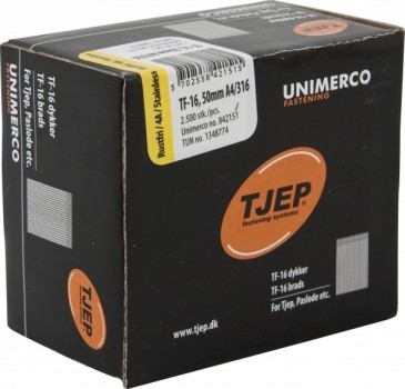 TJEP TF-16 50mm Brads Rostfrei A4