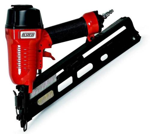 Preview: ALSAFIX 34° DA-64 P1 Brads Stauchkopfnagler mit Transportbox