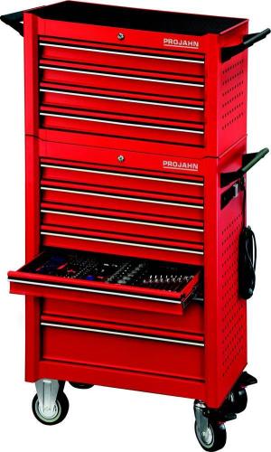 Preview: Projahn Werkstattwagen UNIVERSE Complete mit 415-tlg. Bestückung Rot