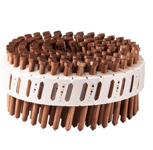 Preview: LignoLoc® Holznägel 4,7x58 mm mit Kopf