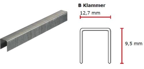 SENCO B-Klammer 10 mm verzinkt CP C -Pack B06BAAP
