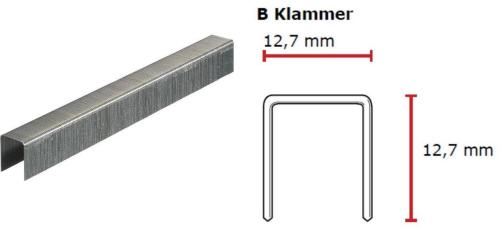 SENCO B-Klammer 12 mm verzinkt CP C -Pack B08BAAP