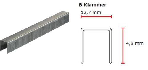 SENCO B-Klammer 5 mm verzinkt CP C -Pack B03BAAP