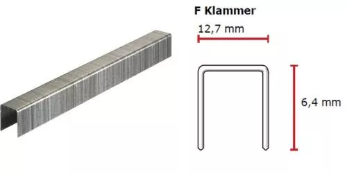 SENCO F-Klammer 6 mm verzinkt CP C -Pack