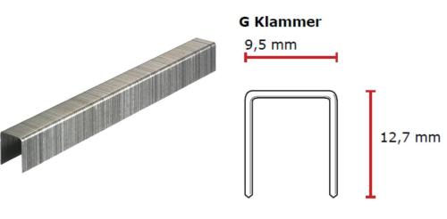SENCO G-Klammer 12 mm verzinkt CP C -Pack