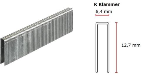 SENCO K-Klammer 12 mm verzinkt CP C -Pack