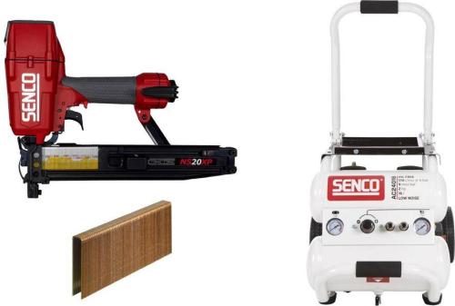 Preview: SENCO AC24016 Kompressor mit NS20XP-​N Klammergerät und Klammern