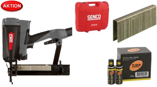 Preview: SENCO GT40i-M Gas Klammergerät mit Klammern Gas