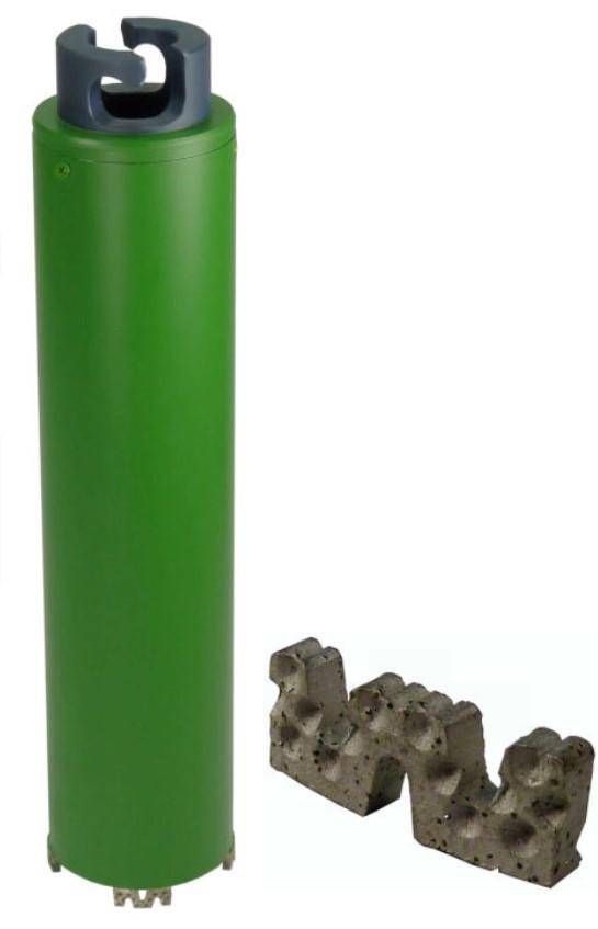 COOLER-System Diamant-Trockenbohrkrone NL 300 mm mit G+K Bajonettanschluß