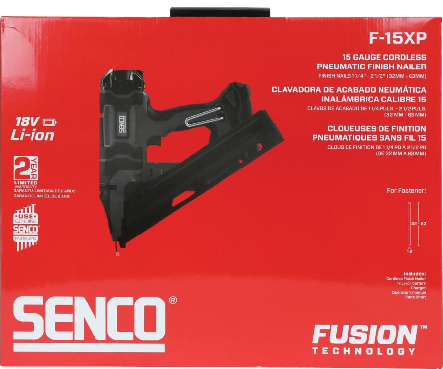 SENCO FUSION F-15xp Stauchkopfnagler DA 1,8mm 1Akku