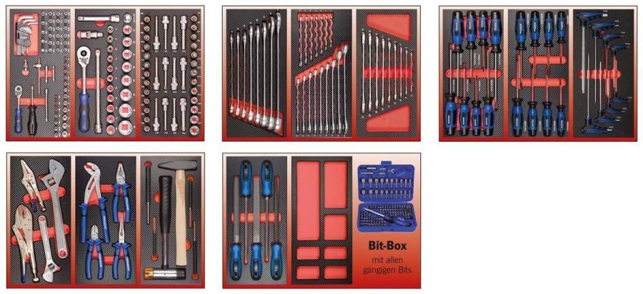 Projahn GALAXY schwarz Bestückt 320 tlg.