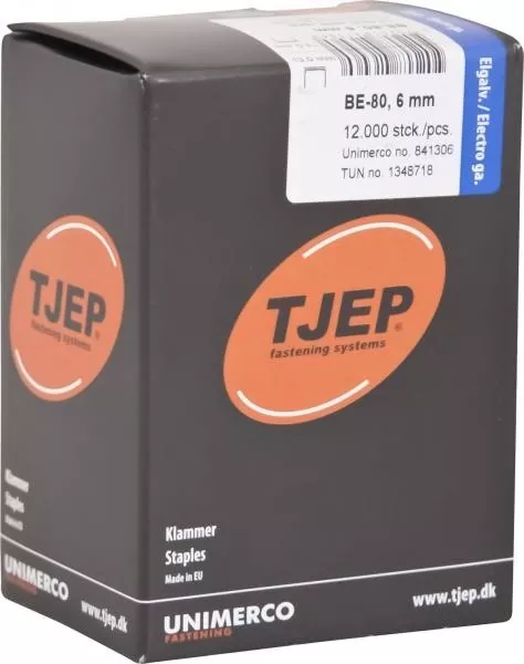 TJEP BE-80 6mm Klammer