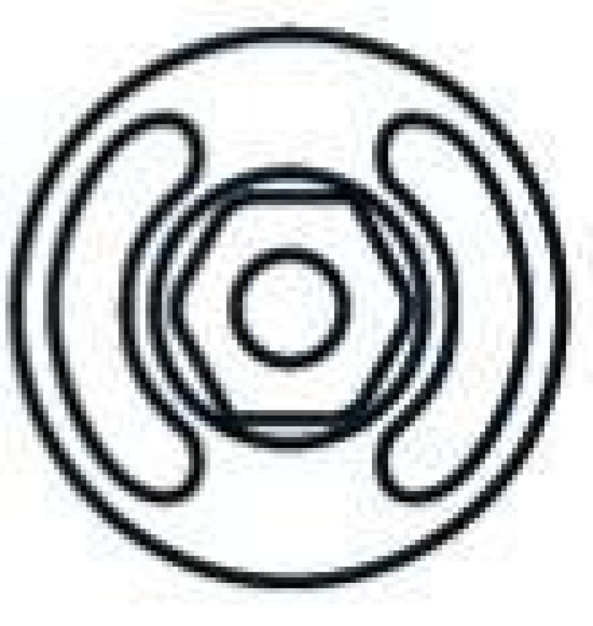 Diamant Bohrkrone Ø 82 mm Anschluss M16 mit Deckelöffnung