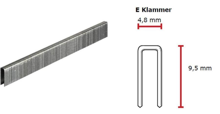 SENCO E-Klammer 10 mm verzinkt CP C -Pack