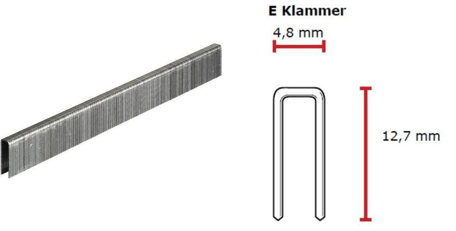 SENCO E-Klammer 12 mm verzinkt CP C -Pack