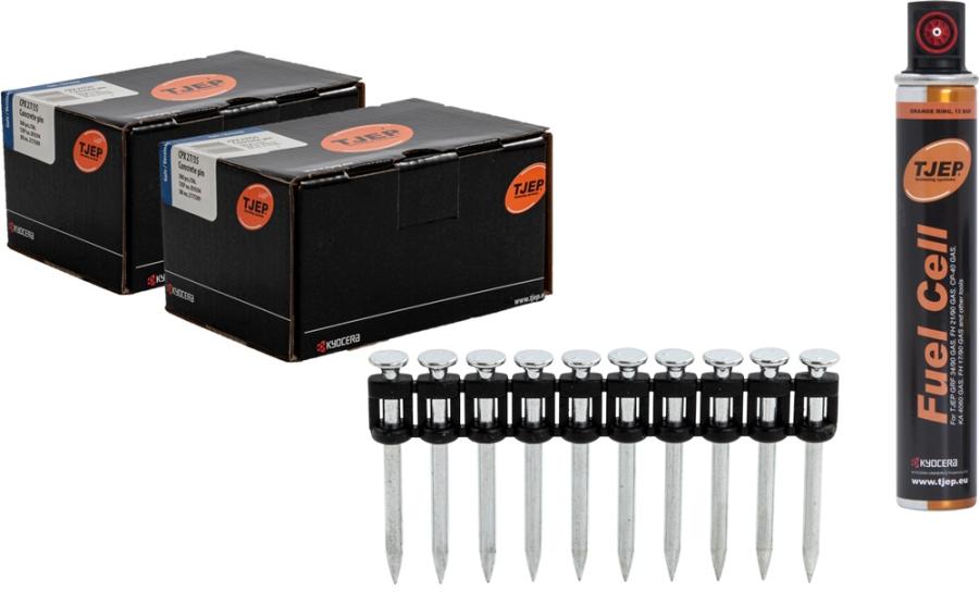 TJEP CPX27/35 Betonnägel 1.000 Stück und GAS